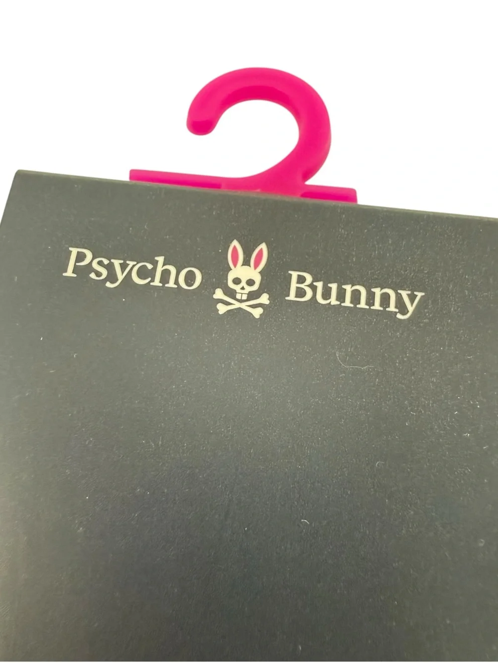 Psycho Bunny 2 pair Mens Sport Socks White black New